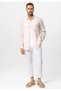 Muslin Fabric Long Sleeve Men's Shirt - 3