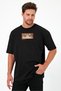 Unisex Oversize Embroidered Chainsaw Man Denji Anime Design 100% Cotton T-Shirt