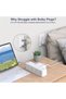 100-240V 9 Power Strip 9-in-1 Surge Protector with 6 Outlets and 5ft Braided Extension Cord,45° Ultr - 5