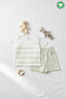 Wave Nest Organic Kids Shorts Set