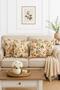 Botanika Series Rosa Tassel Throw Pillow Cover - 2