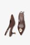 Tessa Women's Heeled Shoes with Accessories - Brown Nubuck - 4