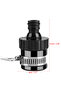 Universal Faucet Connector Stainless Steel Garden Hose Adapter Leak-Proof Pipe Fittings Suitable ... - 2