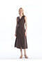 V-Neck Modal Blended Dress