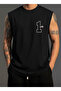 Men's Zero Sleeve Mix Printed T-Shirt