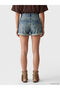 Vizyon New Season Ripped Detailed Women's Jean Shorts - 4