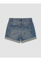 Vizyon New Season Ripped Detailed Women's Jean Shorts - 7