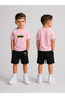 Children's T-Shirt and Shorts Set Printed Cotton Summer Combination