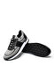 Altea Gray Black Knitwear Men's Sneaker Casual Shoes Leather Lined - 5