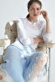 Asymmetric viscose skirt - 4