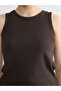 New Season Brown Crew Neck Women's Undershirt from Güli̇s Gi̇yi̇m - 6