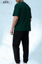 Unisex Oversize Trust Issue Printed T-Shirt Jogger Sweatpants Set – Streetwear Premium - 2
