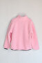 Children's Lamb Wellsoft Plush Jacket with Rubber Cuffs and Zipper 2-5 Years - 3