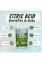 Citric Acid Powder Food Grade, 113g | 100% Pure & Natural Anhydrous Citric Acid for Baking, Cooking, Cleaning, Descaling, Soap Making & DIY Uses - 3