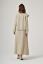 Modal Suit with Ruffle Detail Skirt on the Front 1088 Shadow Mint - 5