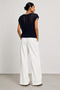 Women's Openwork Casual Mercerized Premium Knitwear Blouse Summer Stylish Lightweight Sleeveless Top - 4