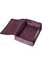 Satin Saree Cover with Transparent Front Window, Quilted, 44x35x15 cm, 6 Saree Capacity, Pack of 2 (PURPLE) - 6
