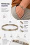 Black Detailed Steel Men's Bracelet Modern Casual City Style