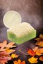 Set of 2 Natural Pumpkin Fiber Avocado Soap Peeling Care Firming Acne Cleansing Fiber Facial Pad - 5