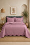 Velvet Double Bedspread Set |   250X260 cm |   Elegant & Modern Design |   Dowry Box & Daily Use - 2