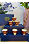 Red Gold 6 Piece Limoges My Style Cawa Set - 2