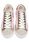 Women's Vegan Leather Pink Sneakers - Peak Design - 3
