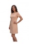 Kayik Yaka 2 Yarn Combed Cotton Dress - 2