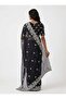 Nool Shab Organza Saree with Unstitched Blouse Material - 2
