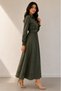 Laser Cut Full Length Lined Dress - 5