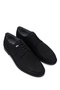Men's Genuine Leather Black Classic Shoes - 2