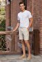 Men's Slim Fit Crew Neck 100% Cotton Short Sleeve T-Shirt (Combed Cotton) - 3