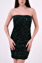 Kelsey Shimmering Sequined and Beaded Strapless Dress - 2