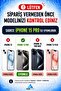 واقي شاشة زجاجي للخصوصية متوافق مع iPhone 15 Pro، زجاج مقسى 9H غير مرئي من الجوانب - 2