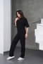 Women's Comfortable Fit Zippered Cotton Sweat Pants Set - 8