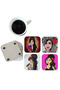 Amy Winehouse Decorative Wooden Coaster Set 0107
