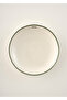 Bonheur Porcelain Salad Bowl Green (30 cm) - 2