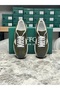 Genuine Leather Green Beige Combination Handmade Casual Sports Men's Shoes Prague - 7
