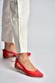 H726324009 Red Women's Ballerinas - 2