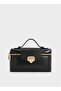 Charles & Keith Arwen Box Tote - Black