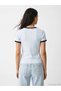 Crew Neck Los Angeles Printed Women's T-Shirt (S6) - 4