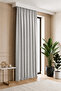 Blackout Background Curtain Light-Proof Blackout Sunshade Curtain One Piece