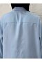 Yamaç Single Pocket Oversize Trouser Suit-Zi̇2232 Baby Blue - 7