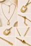 Butterfly Detailed Steel Necklace - 2