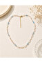 Pastel Beaded Steel Necklace