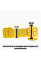 Grape Model – Gold Plated Women's Belt (with Pendant / Rose Buckle) - 7 Rows (Enli) - 5