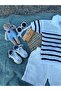 Triko Örme T-Shirt Muslin Şort Takım - 4