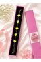 Neon Yellow Clover Detailed Gold Color Women's Bracelet |   Energetic and Modern Design