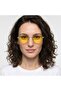 Hexagonal Metal Unisex Anti-Headlight Eyeglasses Mt4303 C101M - 2