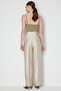 High Waist Single Pleat Trousers - 3