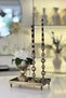 Antique Metal Tray with Feet Decorative Presentation Tray 20X30 cm - 6